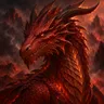 Red Dragon portrait